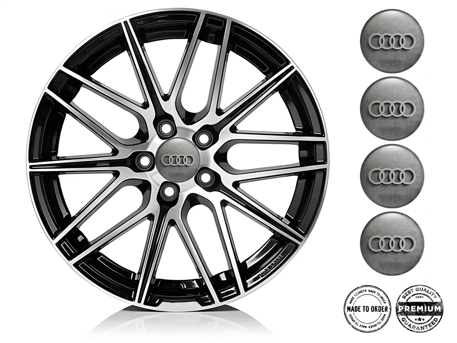 Audi Radembleme Extrem Radiant Flow Vector
